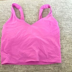 Lululemon Pink align tank top